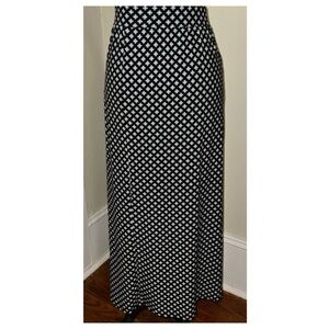 NWT, Terra & Sky Diamond Pattern Elastic Waist Maxi Skirt, Sz 2XL (20W-22W)